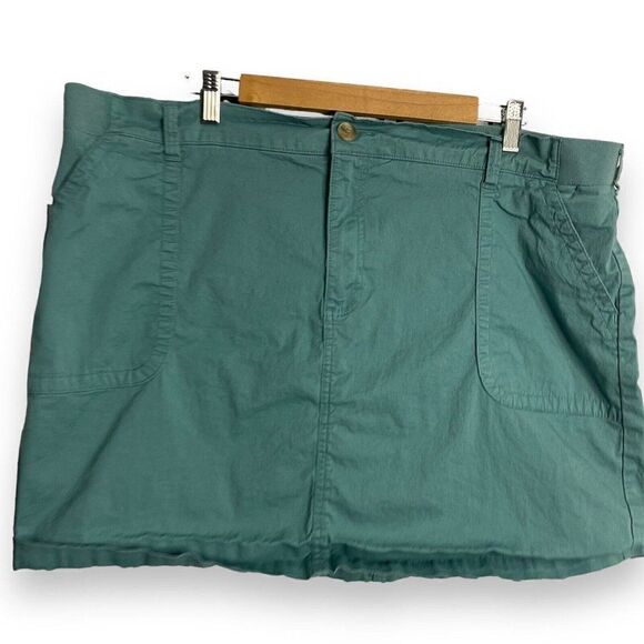 Lee Mid Rise Skort Womens 22 Regular Fit Pockets Y2K Short Skirt Casual Athletic - Picture 4 of 12